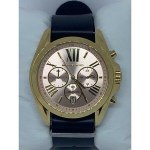 Michael Kors MK6359 Women's Leather Analog Pink Di